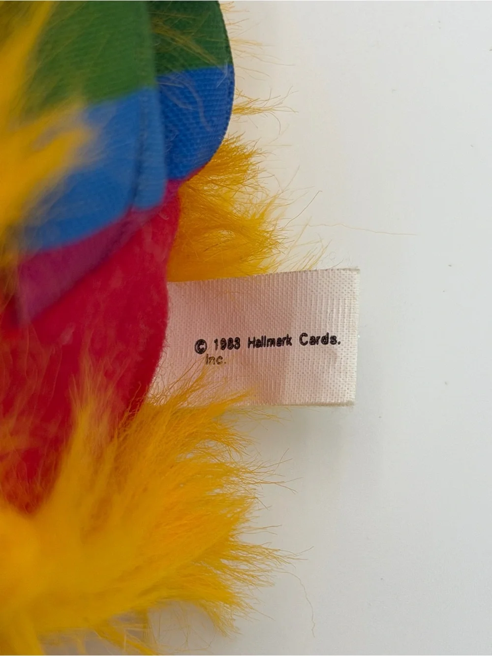 1984 Mattel Hallmark Rainbow Brite Hatful Leaf Plush Spark Sprite Doll 7
